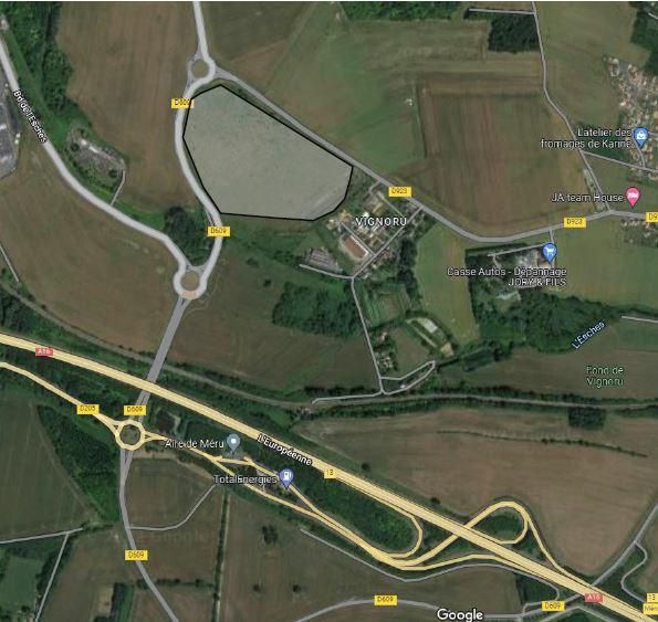 38136.96 m² pour cetentrepôts classe a en location à Méru