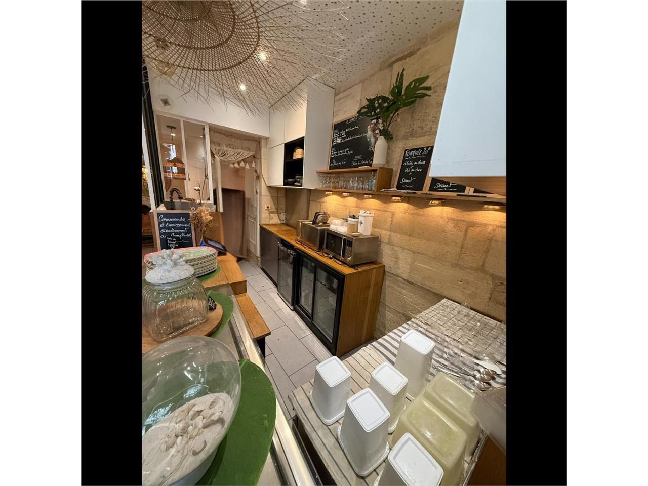 Droit au bail d''un restaurant avec extraction Quartier Saint Christoly