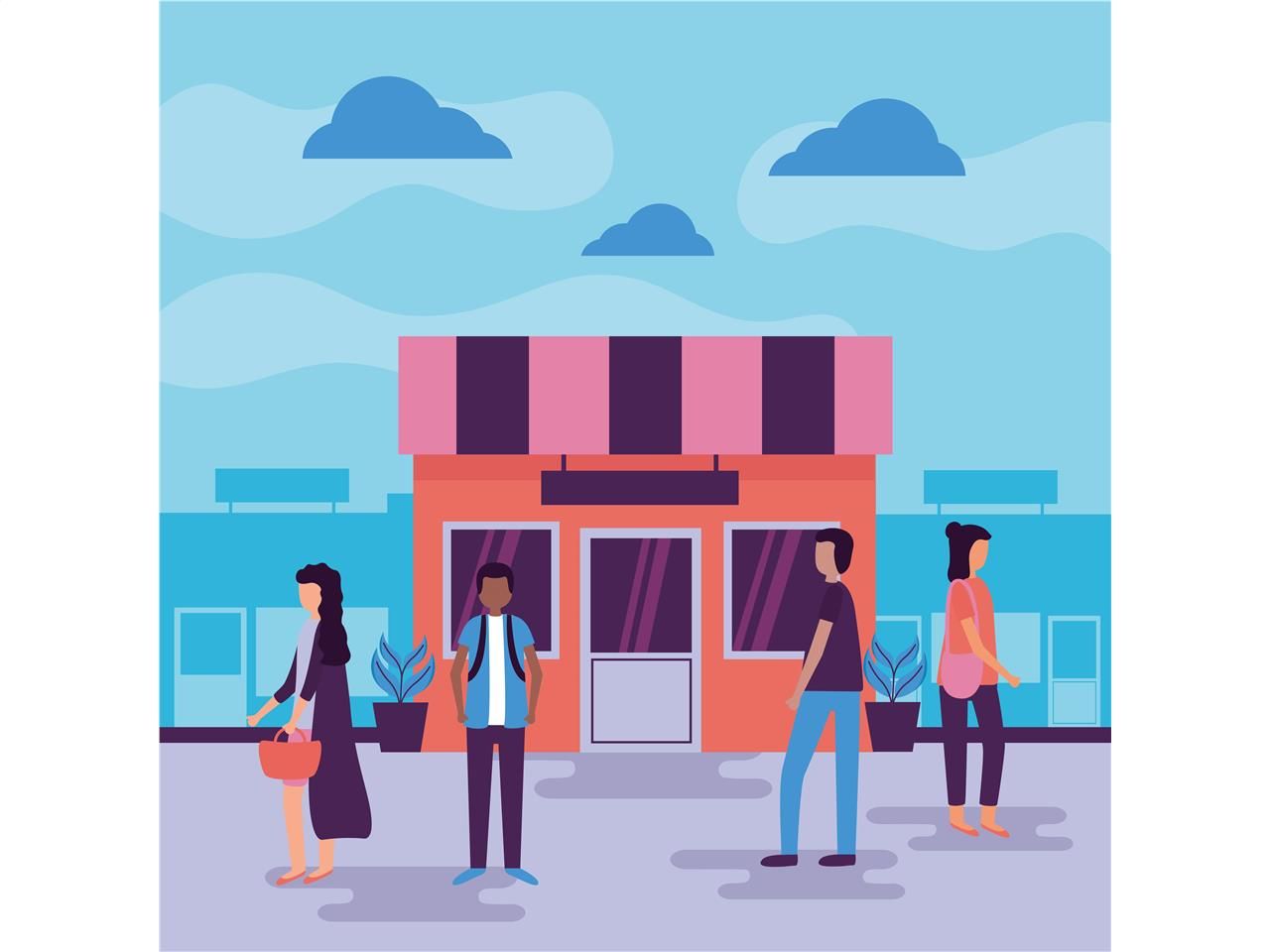 Location d'un local commercial de 75m2 à Eysines