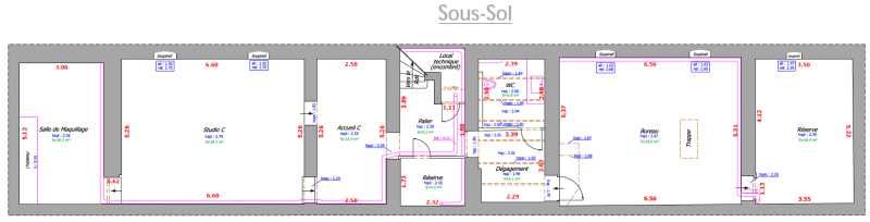 Vente bureaux 314 m² non divisibles