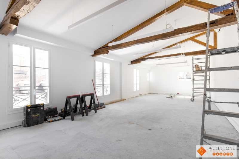 Ces deux surfaces sur cour, climatisées, calmes e