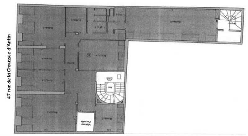 Location bureaux 267 m² non divisibles