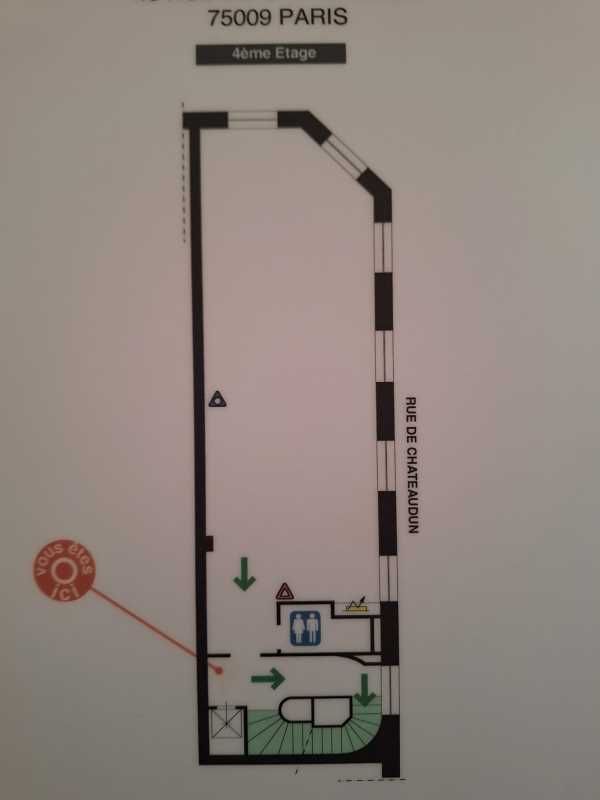 Location bureaux 60 m² non divisibles