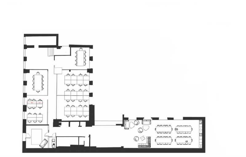 Location bureaux 470 m² non divisibles
