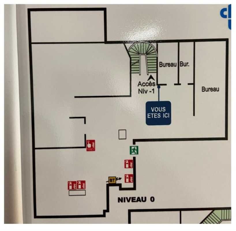 Location bureaux 320 m² non divisibles