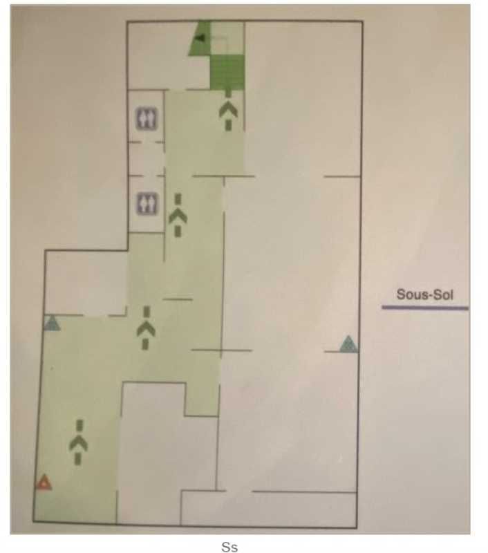 Location bureaux 311 m² non divisibles