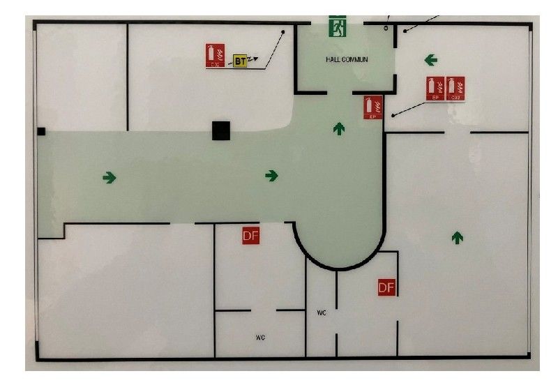 Vente bureaux 110 m² non divisibles