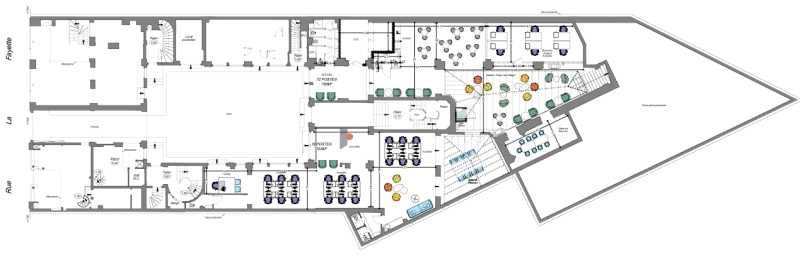 Location bureaux 995 m² divisibles à partir de 800 m²