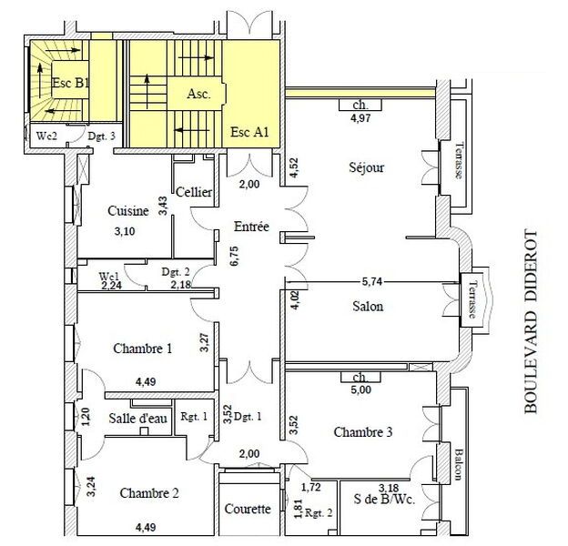 Vente bureaux 1473 m² divisibles à partir de 144 m²