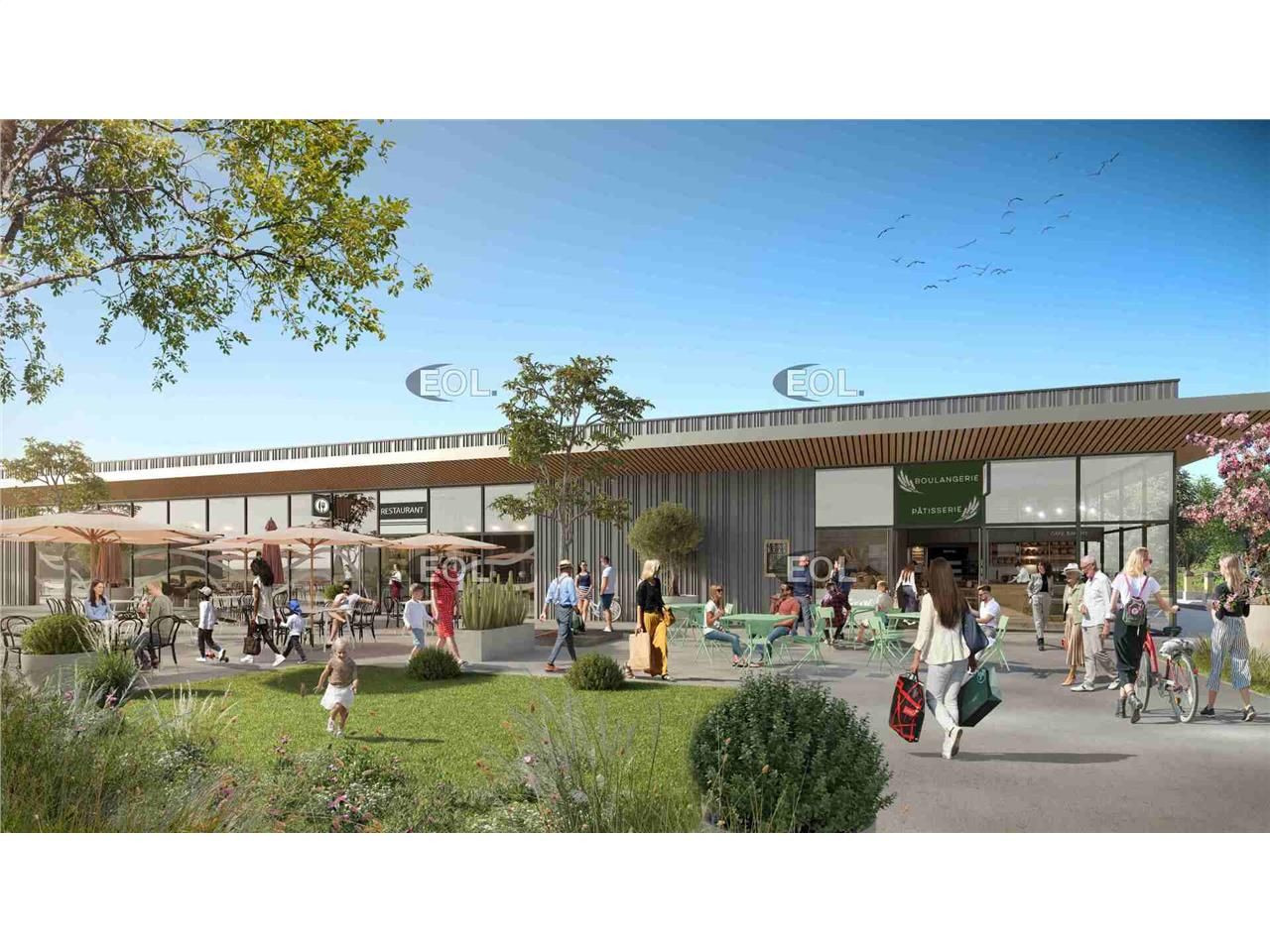 Location Local Commercial 203 m² non divisibles