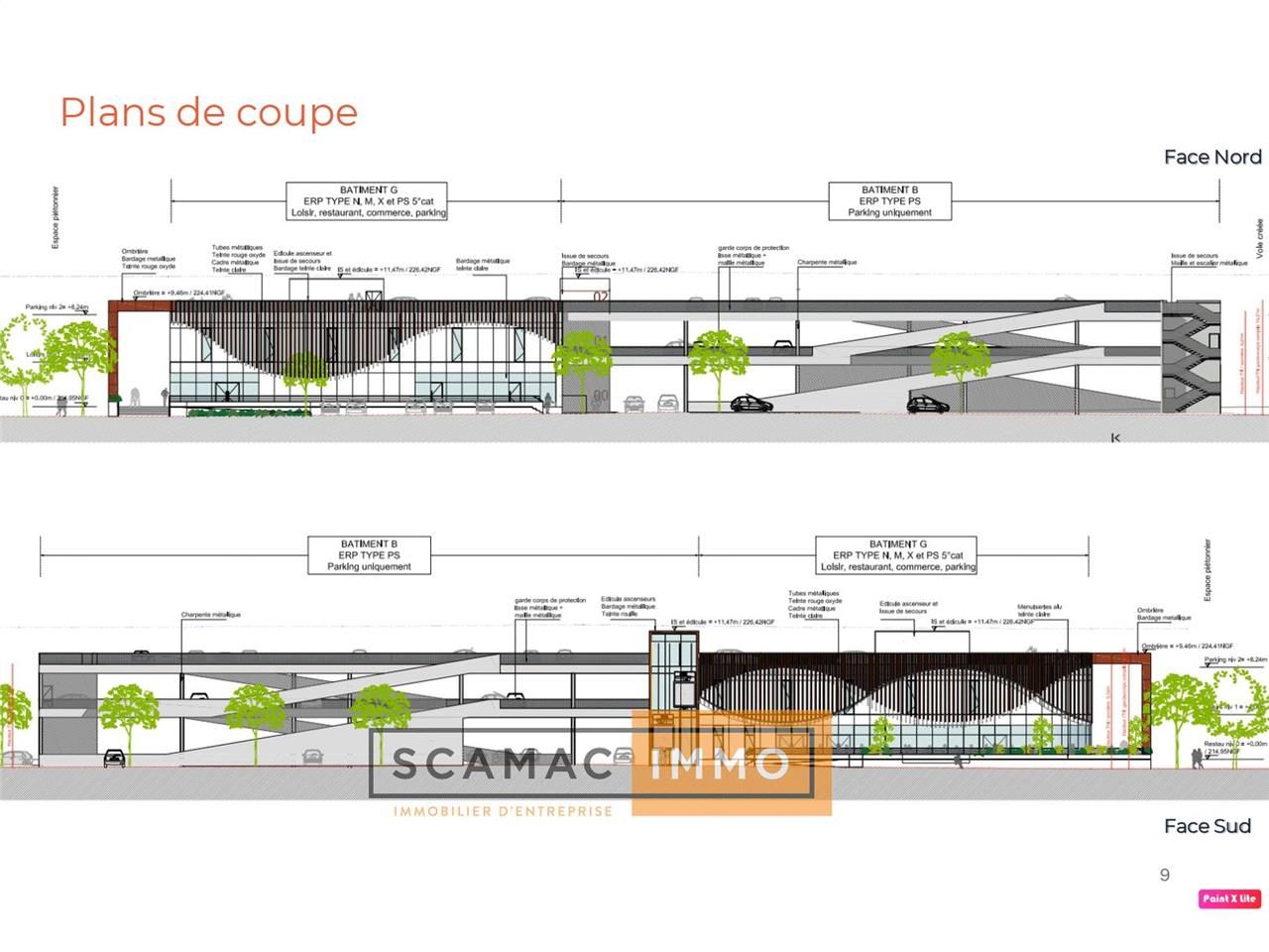 Local commercial de 563m²