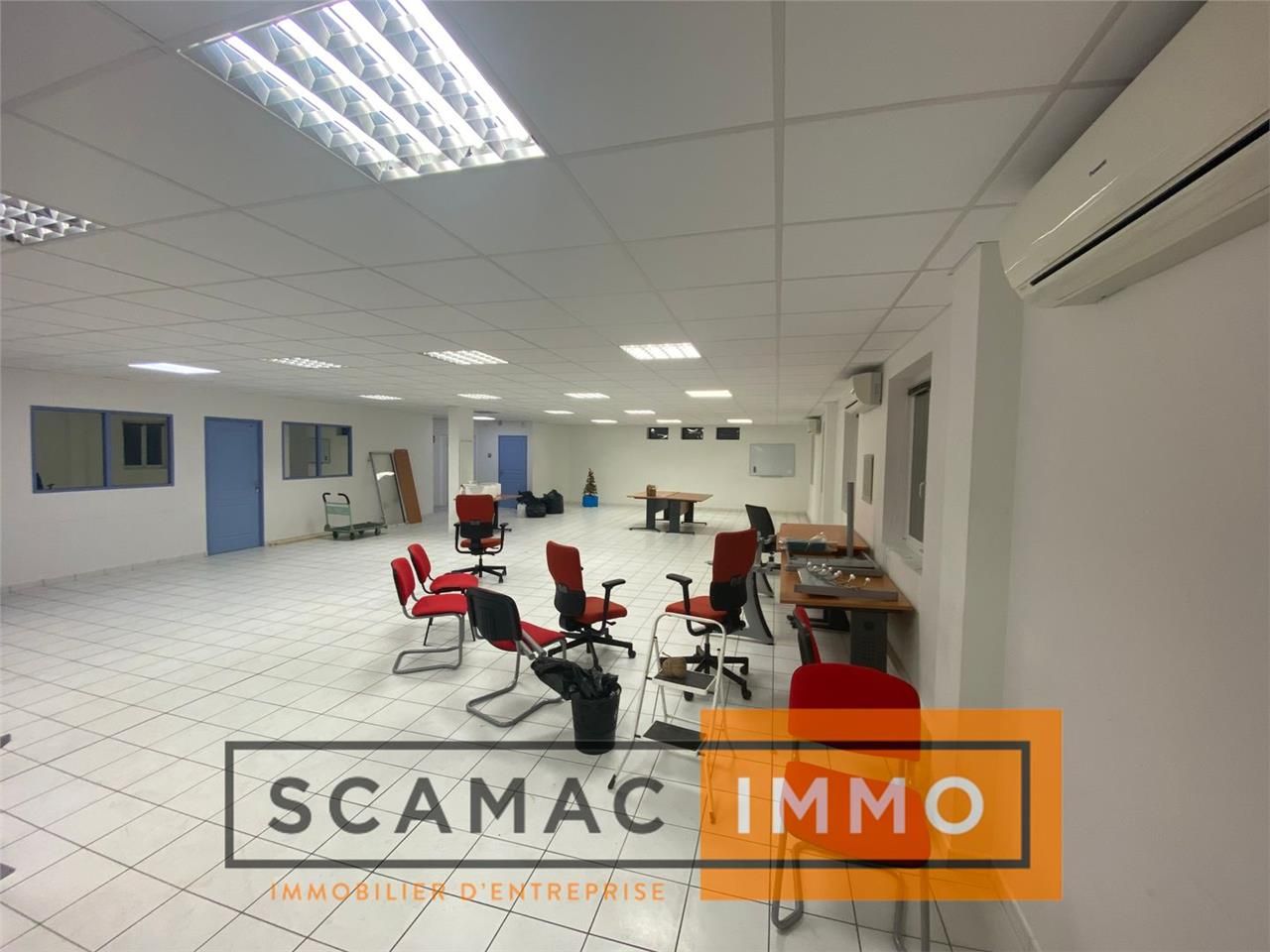 Location Bureaux 80 m² non divisibles