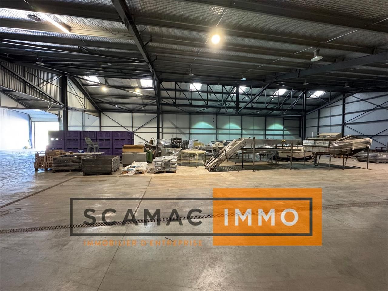 Location Entrepôt 400 m² non divisibles