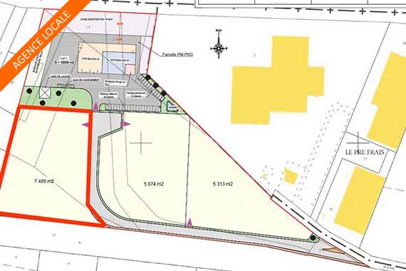 Terrain à vendre - 4305 m²