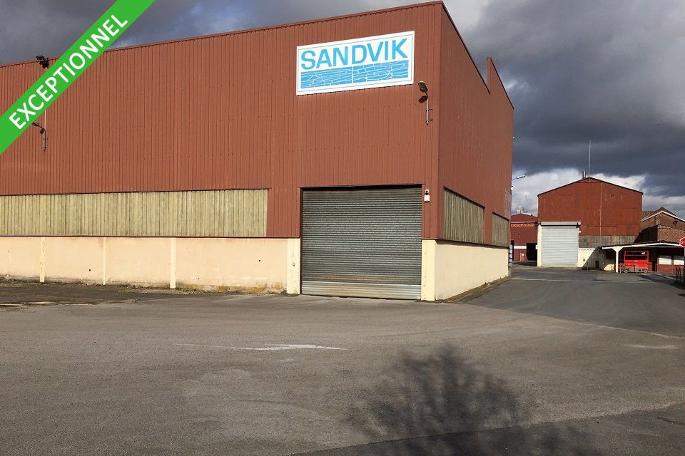 Bâtiment industriel de 1000m² à louer au Sud de Saint Quentin (02).