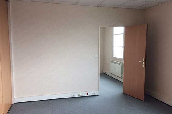 Location bureaux 250 m² non divisibles