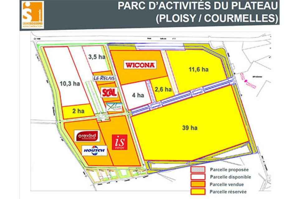 Location activité/entrepôt Ploisy (02200) - 5700 m²