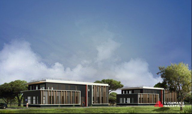 Location bureaux 857 m² non divisibles