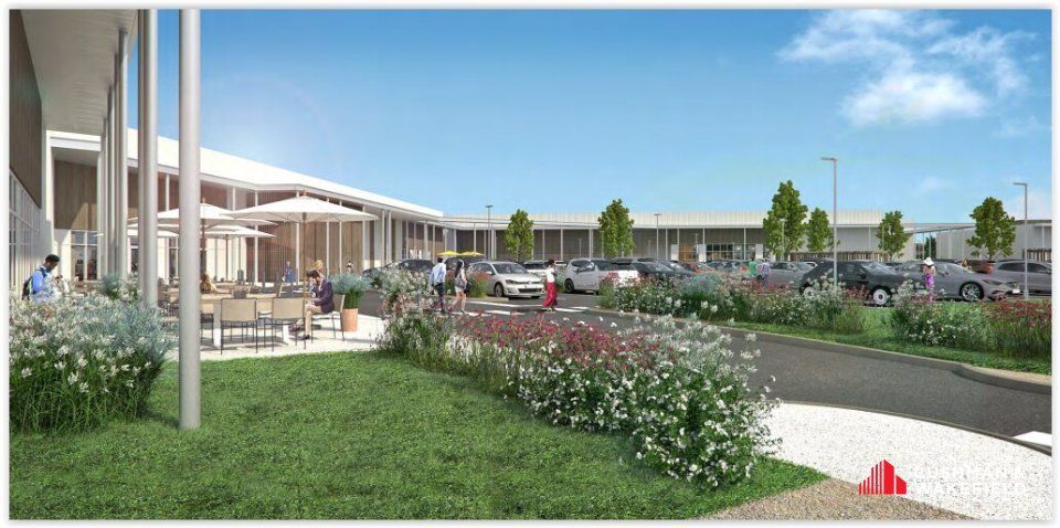 Local commercial neuf à la location avec droit d'entrée de 380m²