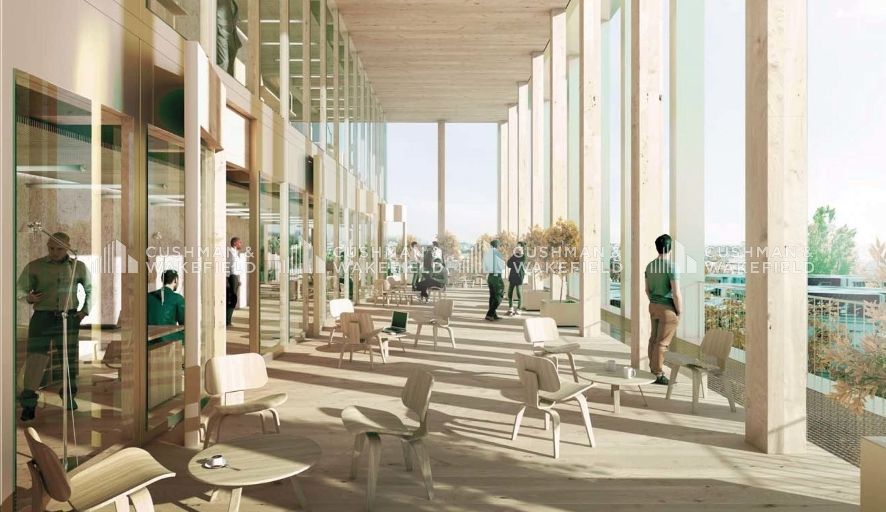 Location bureaux 5094 m² divisibles à partir de 642 m²