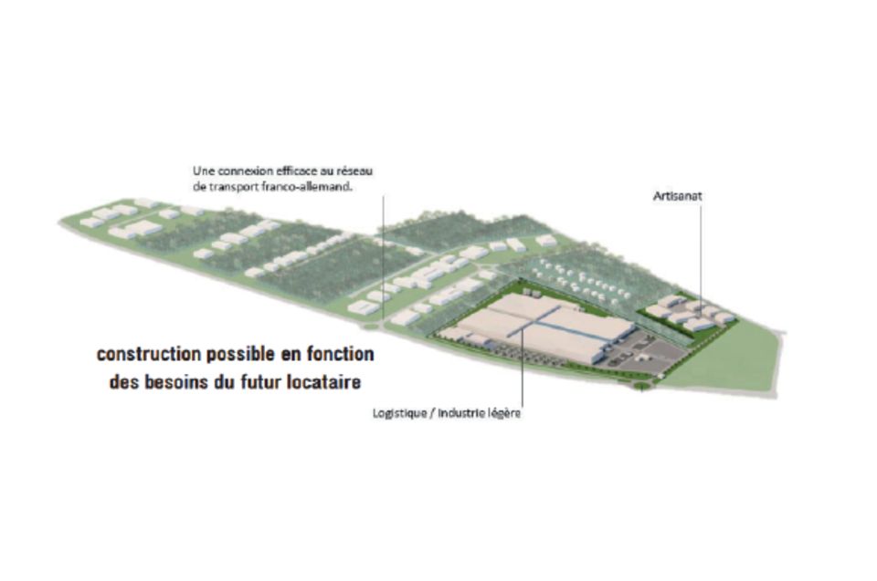 Bâtiment industriel et logistique - 14 Ha - à louer à Creutzwald (57)