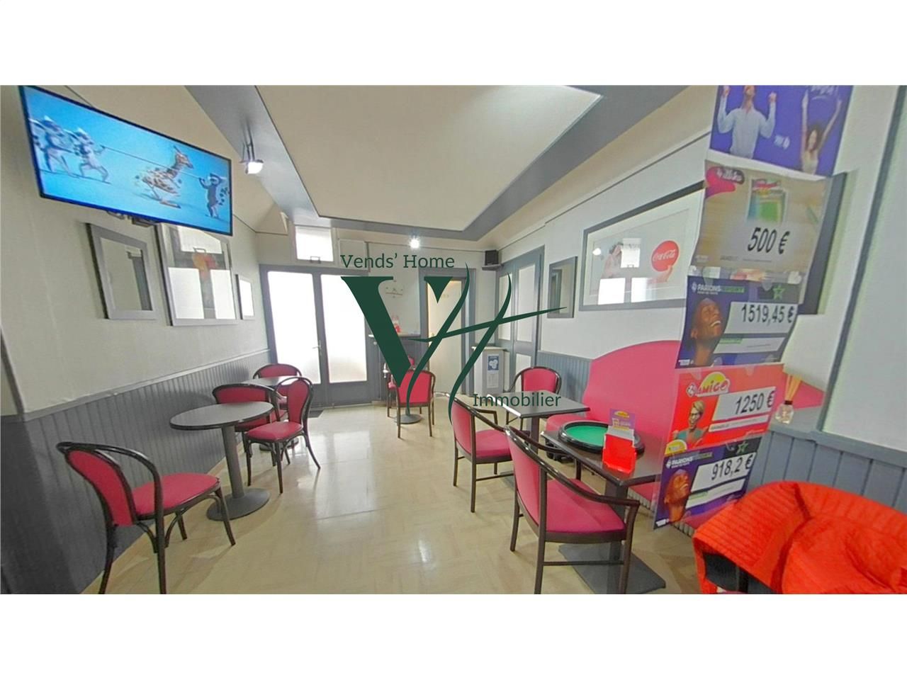 127 m² pour ce fonds de commerce en vente à Boulogne-sur-mer