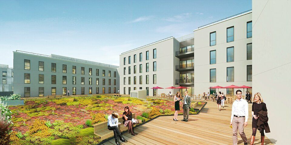 22 166 m² de bureaux et d'activités divisibles à partir de 256 m² disponibles à la vente ou à la location au sein du programme DELTALYS à Venissieux.