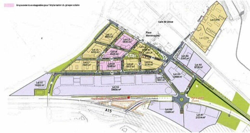 Vente terrain 135000 m² divisibles à partir de 5397 m²