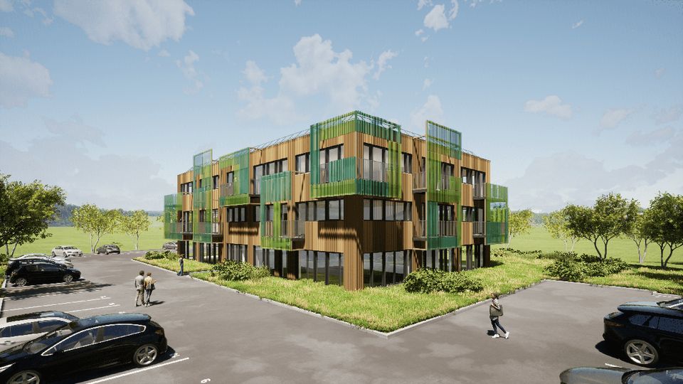 Plateau de bureaux neuf de 525 m² à vendre au nord de Metz