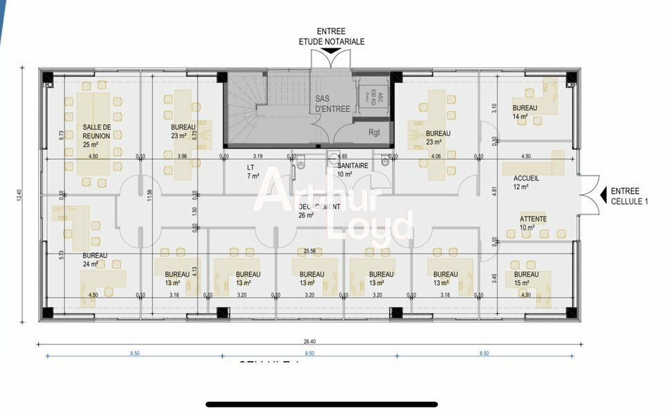 Location Les Arcs-sur-Argens Bureaux 268 m² proche A8