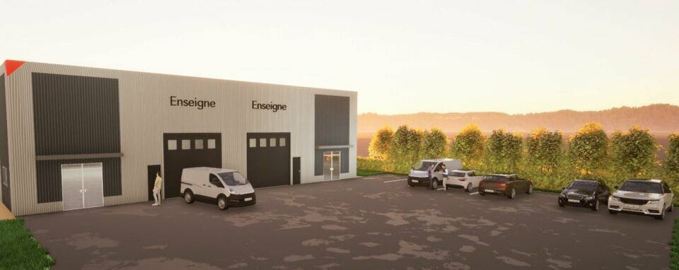 Location local d''activites 728 m² divisibles à partir de 432 m²
