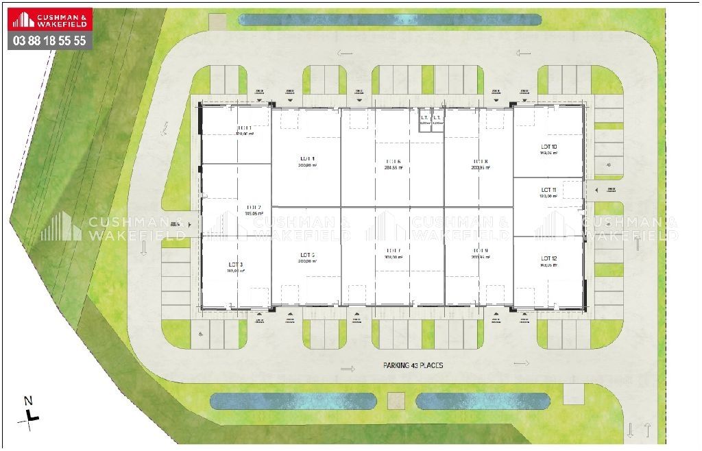 Vente activités 364 m² non divisibles