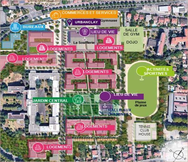 Location Bureaux neufs 360 m² divisibles à partir de 90 m²