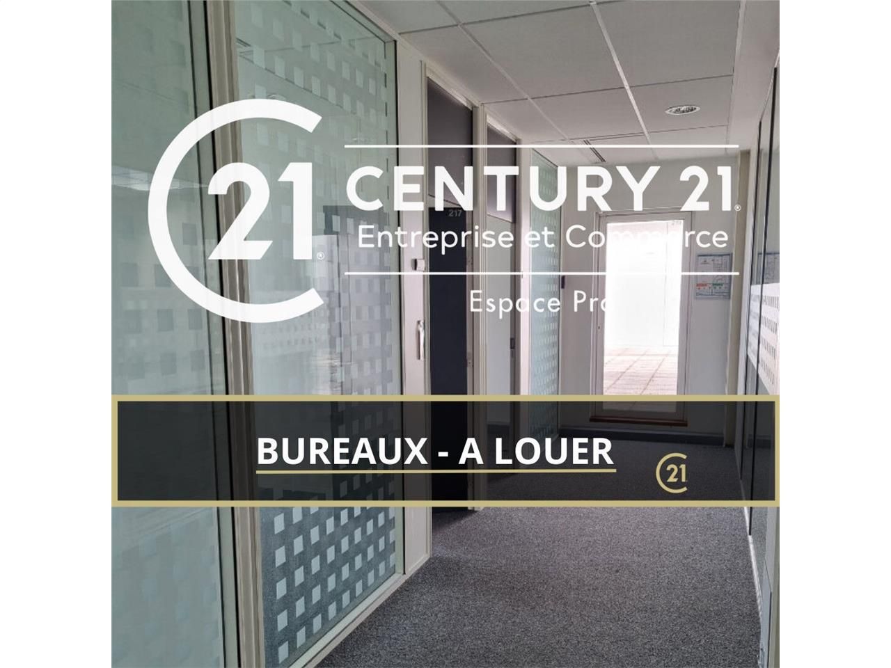Location bureaux 1416.00 m² à CAEN