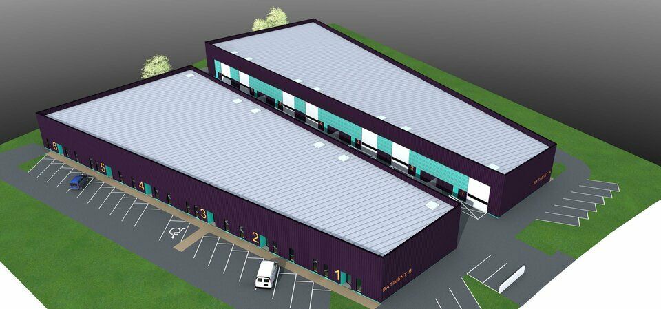 Location local d''activites 3200 m² divisibles à partir de 170 m²
