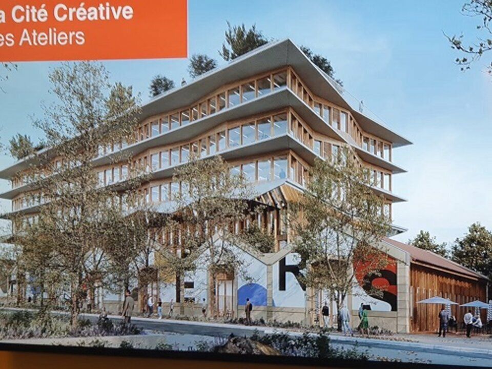 Location bureaux 6000 m² non divisibles