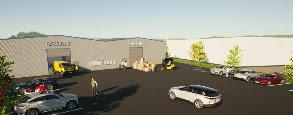 Location local d''activites 670 m² non divisibles