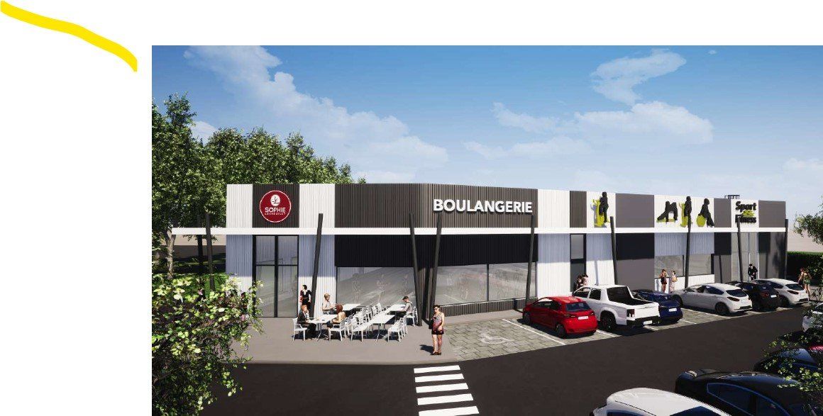Location local commercial 600 m² à MERVILLE