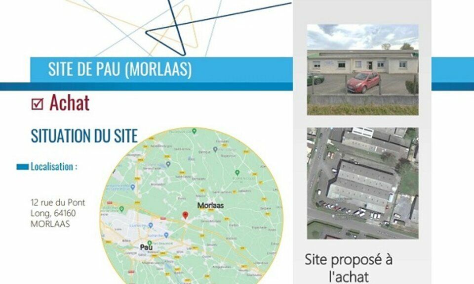 Vente entrepot 1452 m² non divisibles