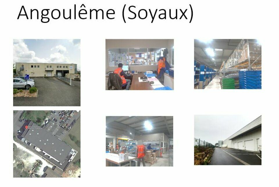Local d'activité de 2 611m² à louer à Angoulême (16).