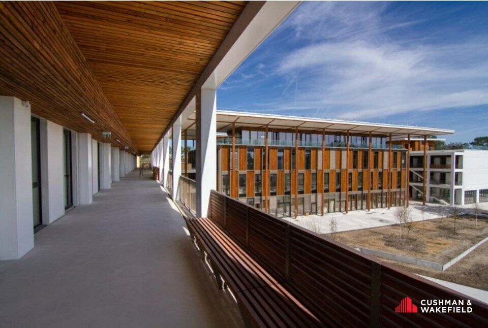 Zone Bersol à Pessac, programme de bureaux neufs proposés à la location 