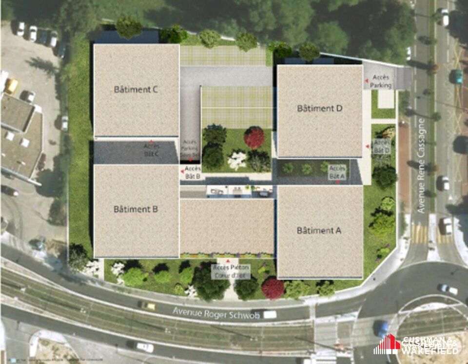 Vente bureaux 294 m² non divisibles