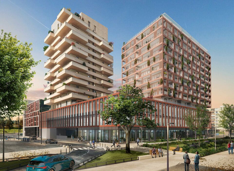 Vente bureaux 8317 m² divisibles à partir de 2097 m²