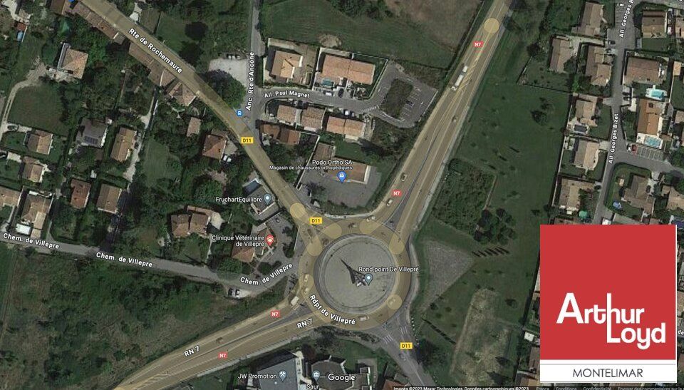 MONTÉLIMAR – À LOUER – BELLE VISIBILITE POUR CE BÂTIMENT NEUF À USAGE DE BUREAUX DE 237 m² ENVIRON 