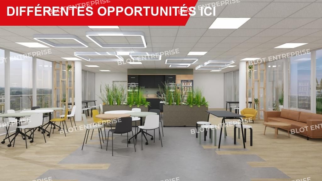 Location bureaux 2568 m² non divisibles