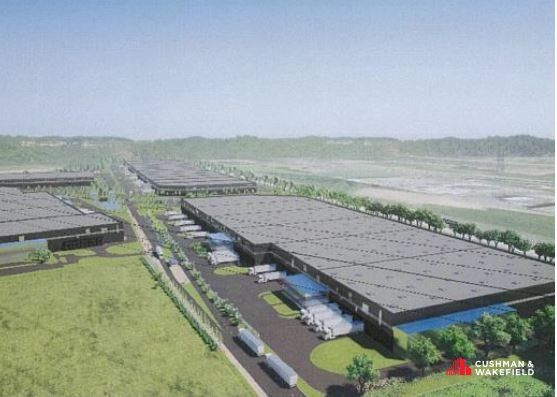 Entrepôt logistique sur l'axe de l'A10 - avec la certification BREEAM