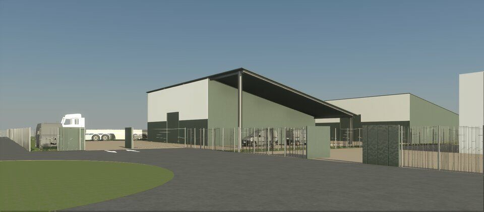 Location local d''activites 300 m² non divisibles