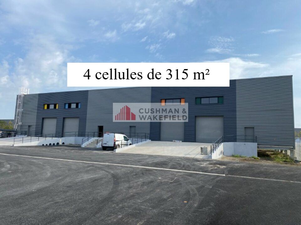 Location local d''activites 1260 m² divisibles à partir de 315 m²