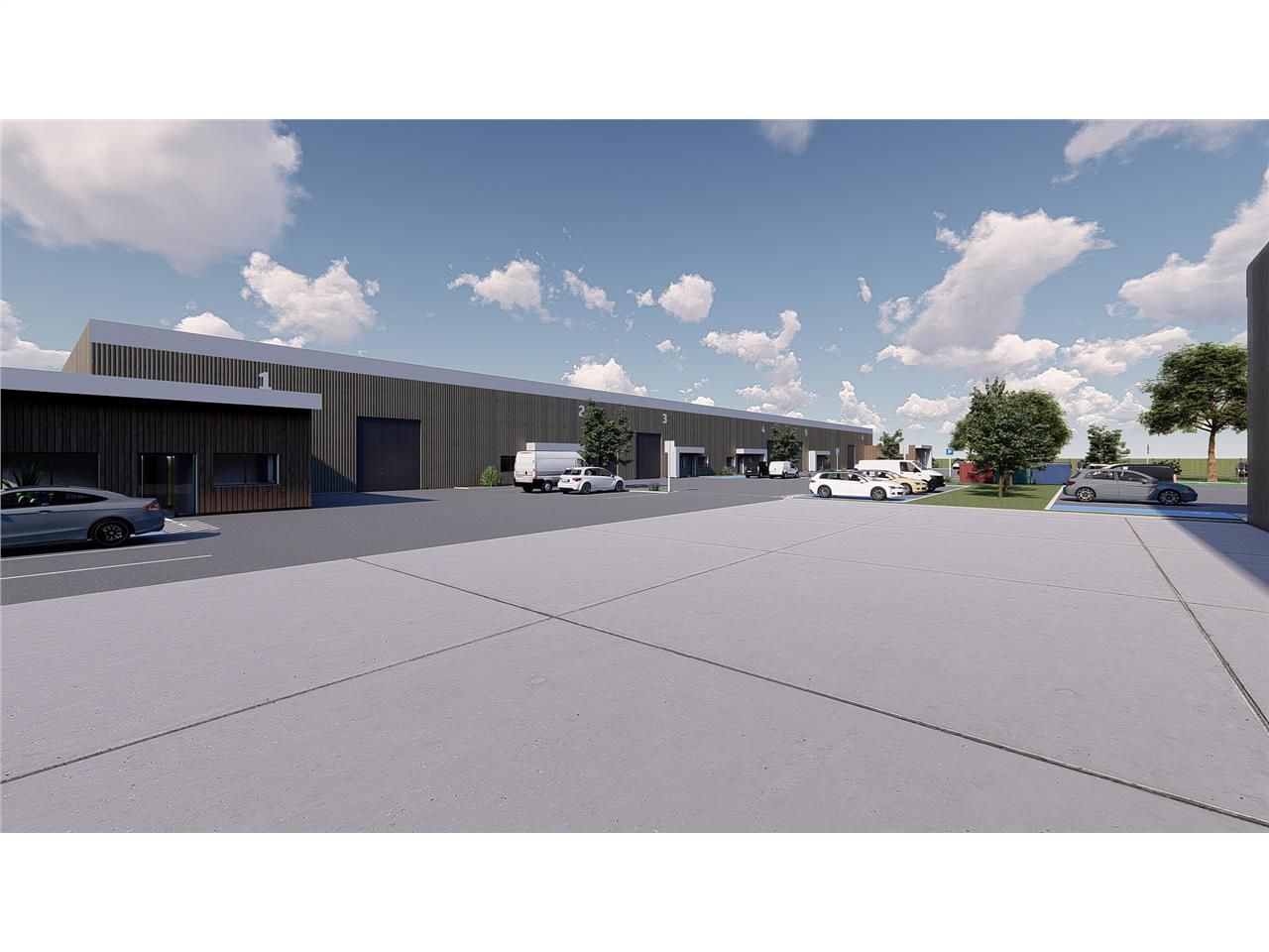 Location local 1629 m² à Le Mans