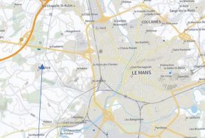 250 m² dispo à Le mans